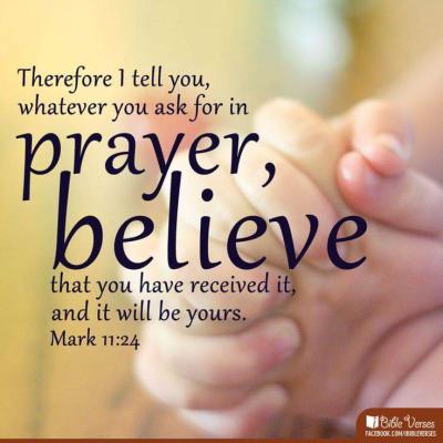 pray and believe